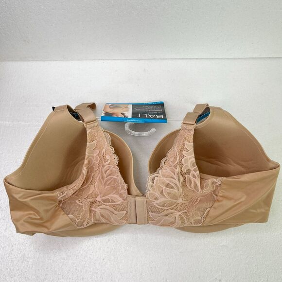 Women’s Bali Underwire Lined Smooth Bra Intimate Size 42C #634 - Picture 2 of 12